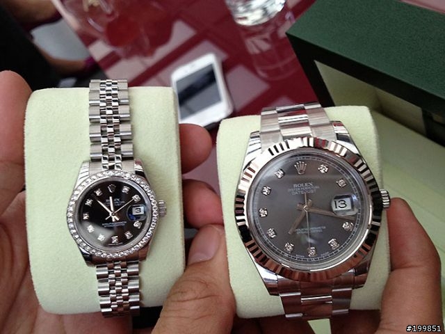 [ 開箱 ] 男女雙勞Datejust 116334G/178344G (附米蘭及日本購錶心得) (圖多！）