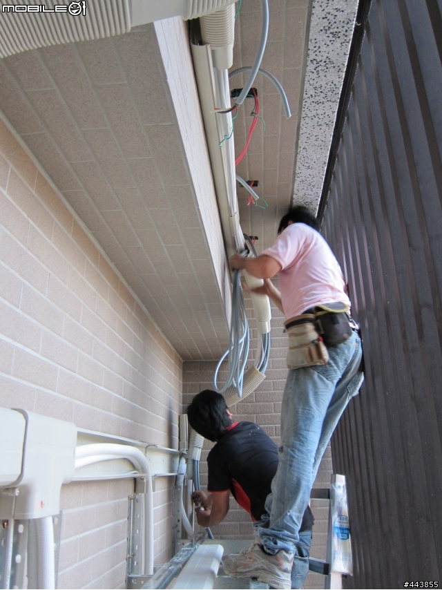 [分享] 簡約溫馨夢想家進行曲~ 冷氣工程篇