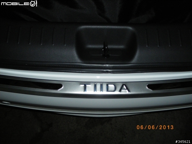 NISSAN BIG TIIDA  五門 白金後護板