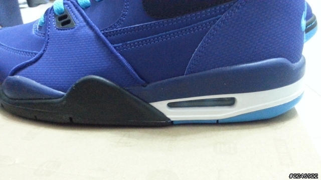 開箱~ NIKE AIR FLIGHT 89 藍色 小弟打球鞋!