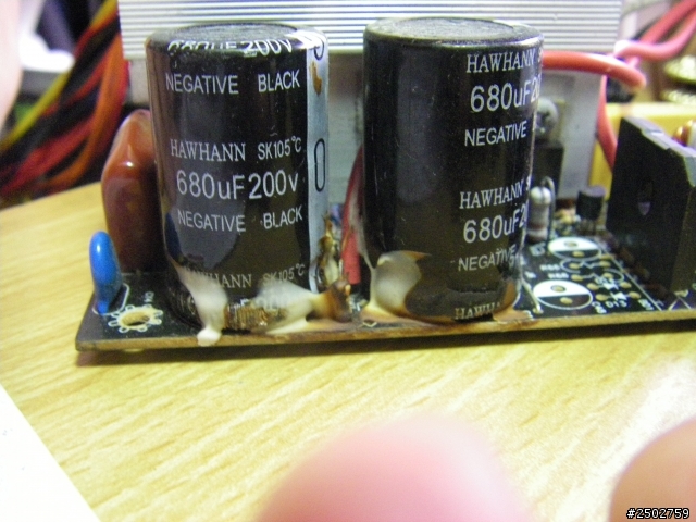 POWER電壓不穩.. 需要更換電容?