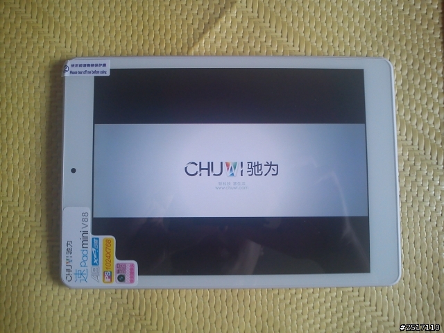 馳為 V88 pad mini 第2批2G帶藍芽版 開箱跟使用心得與評測