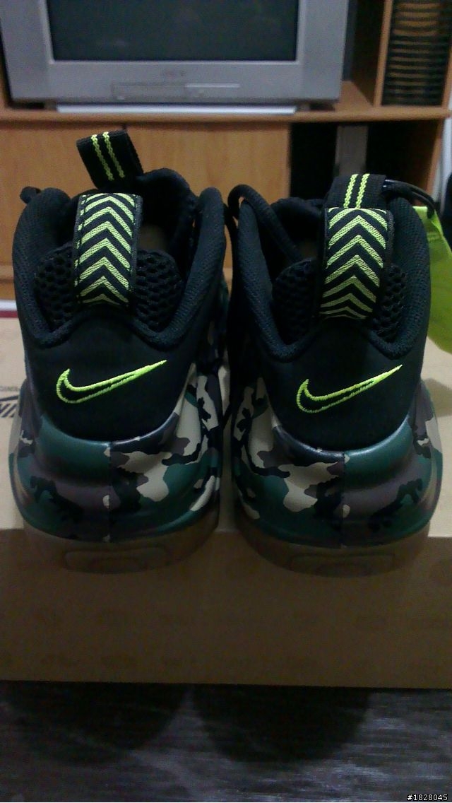 [開箱] Air Foamposite Pro LE 綠迷彩太空鞋