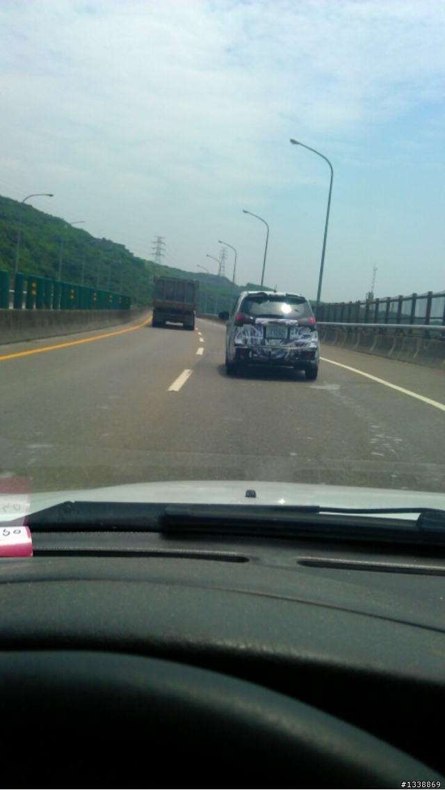 請問這是哪間的測試車?(台61   林口發電廠附近)