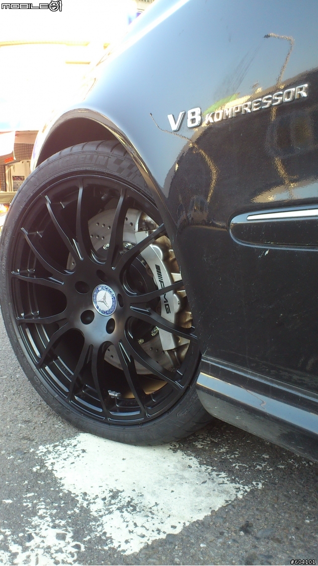 BENZ E55 19吋鍛圈配米其林PSS胎