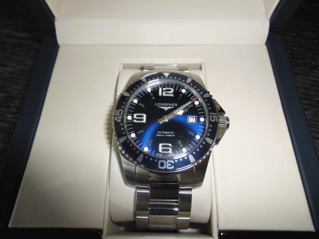 【分享】我的第一只機械錶LONGINES HydroConquest深海征服者(41mm藍水鬼)