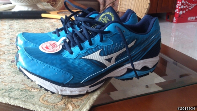 MIZUNO WAVE RIDER 16 NEW COLOR不專業開箱(藍)