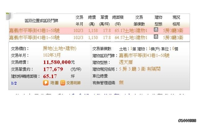 這個月的實價登錄資料很精采 第12頁 Mobile01