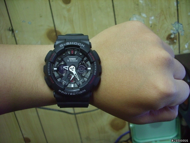 [開箱]G-SHOCK  GA-120-1A