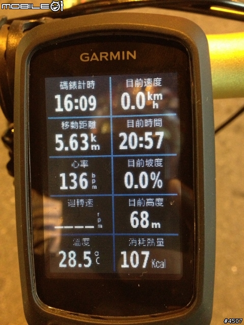 [新機測試]自行車GPS導航機 Garmin EDGE 810 實測 Part II -貓空夜騎