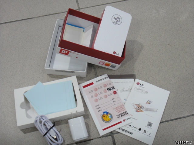 LG 隨身相片印表機PD221P簡易開箱