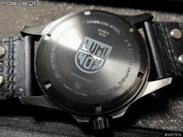 【開箱】雷明時Luminox 1879.BO Blackout Field Watch