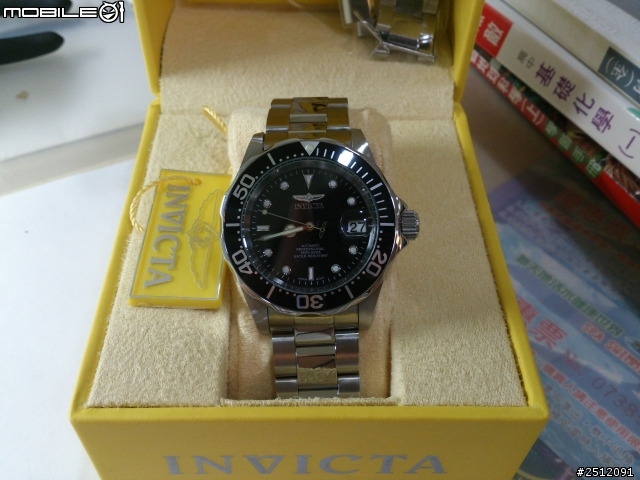 【首次開箱】invicta 8926A 我是新手請多多包含