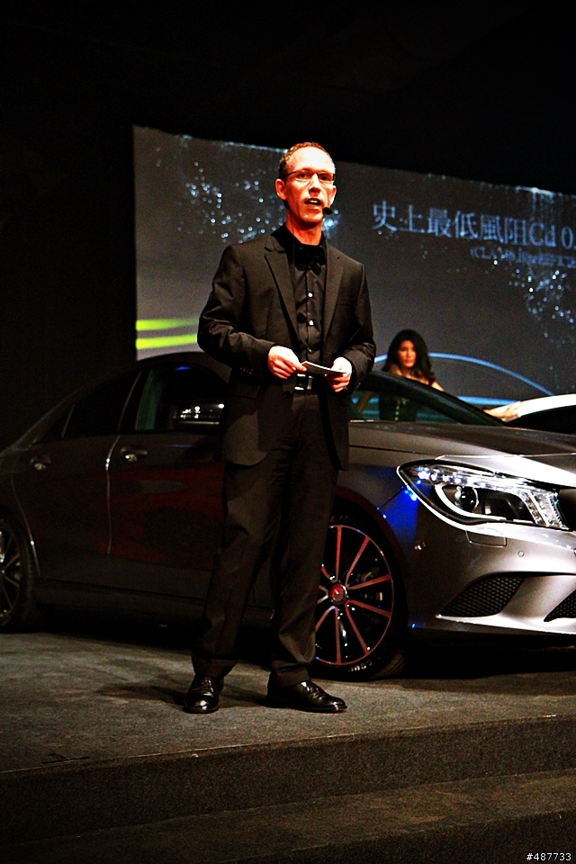 "低調 . 很難" CLA 台灣賓士上市發表