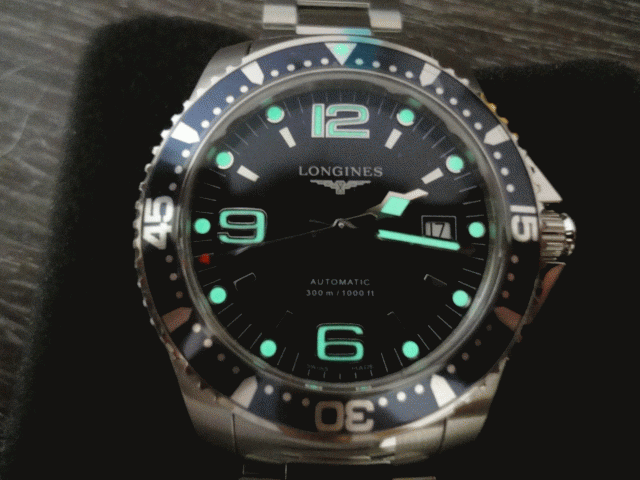 【分享】我的第一只機械錶LONGINES HydroConquest深海征服者(41mm藍水鬼)