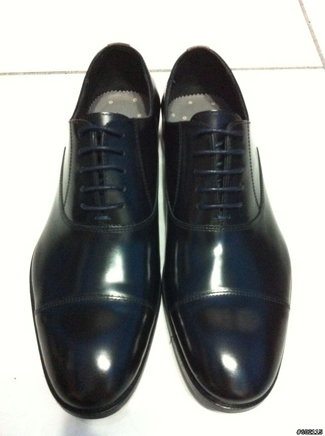 [簡單開箱] Paul Smith 黑色橫紋牛津鞋