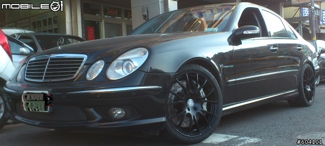 BENZ E55 19吋鍛圈配米其林PSS胎