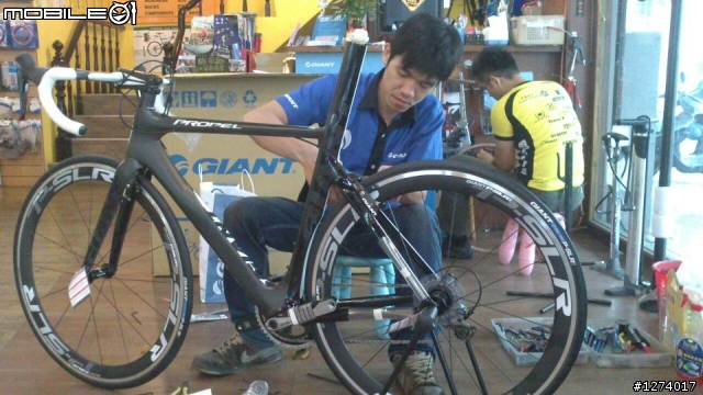 我的Giant Propel Advanced SL1 ISP