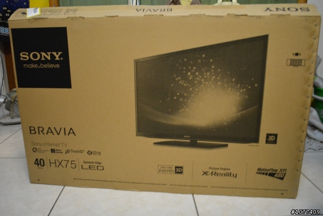 超優惠入手SONY 40HX75A 送多項商品 兩天後補貼開箱圖