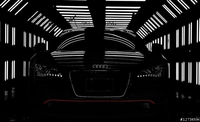 --鋼鐵人-- 消光黑 Audi R8 Mark 88 廢墟分享
