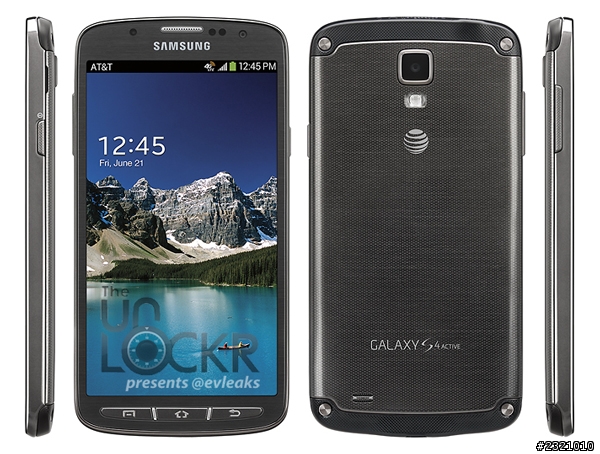 Samsung GALAXY S 4 Active 黑色曝光