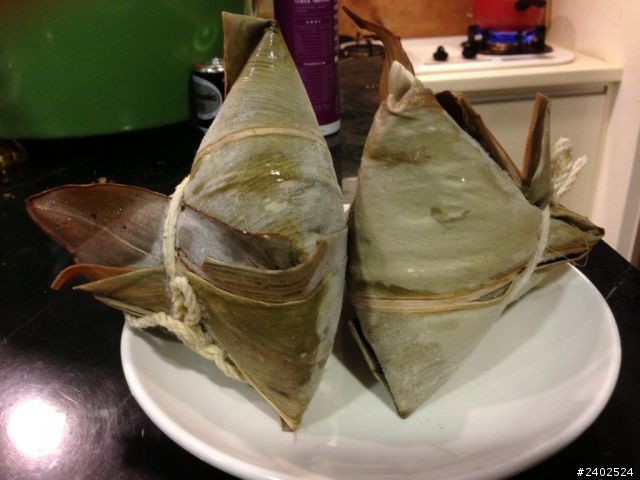 [開箱] 感動端午節．超好吃特製粽子 (素粽)