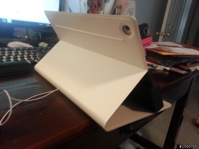 Xperia tablet Z 原廠皮套+底架三位一體合體圖!