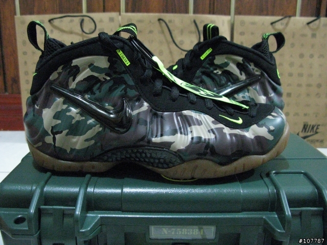 [開箱] 工具盒開箱～Nike air foamposite pro PRM LE - camo Special Box Set 軍綠迷彩太空特殊盒裝限量版