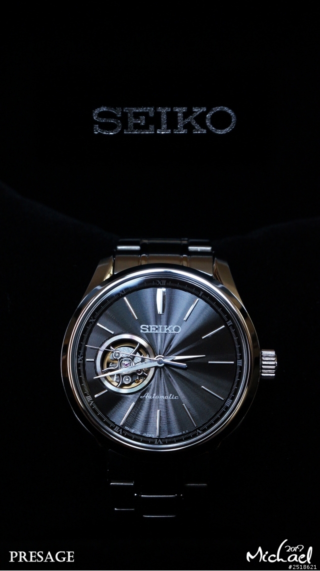 歡迎討論 ~ SEIKO PRESAGE Automatic Watch 4R38開箱 ^.^