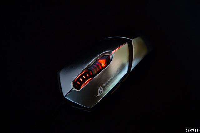 ASUS ROG GX1000 電競滑鼠 鷹眼 - 外觀篇