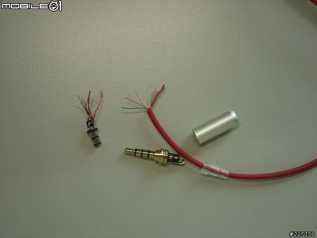四極耳機插頭修復DIY