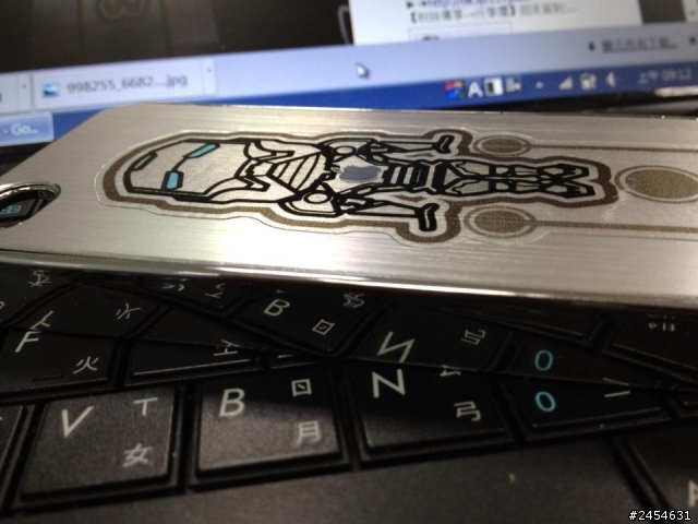 iPhone 4s 金屬背蓋 x Marvel Q版IronMan