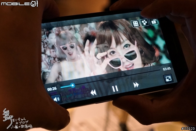 【完美合手‧精彩掌握】當5.5吋碰上Full HD~LG Optimus G Pro大畫面體驗@Taipei