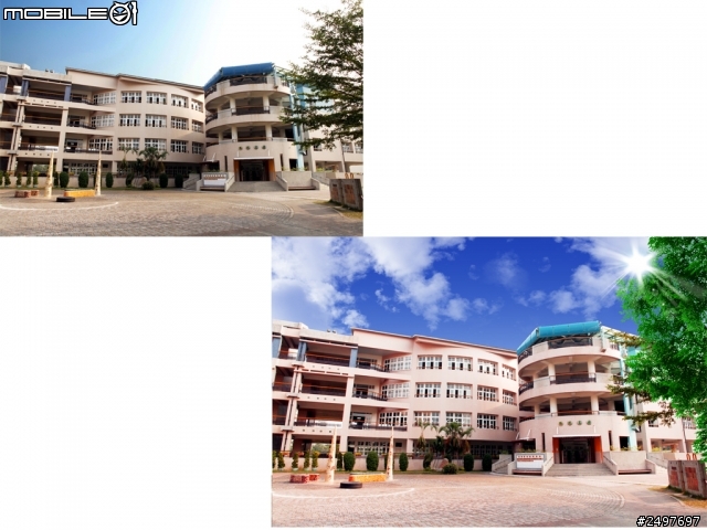 分享學校 校景合成 作品