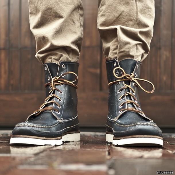 不負責之二開箱文_OAK STREET BOOTMAKERS_Natural Cap-Toe Trench Boot