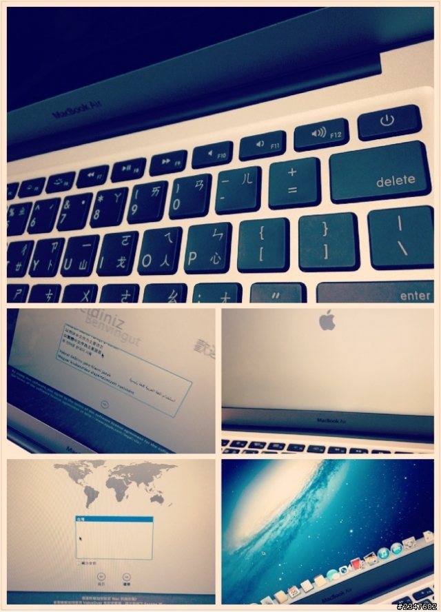 夢到開箱 2013 mid MacBook Air ...