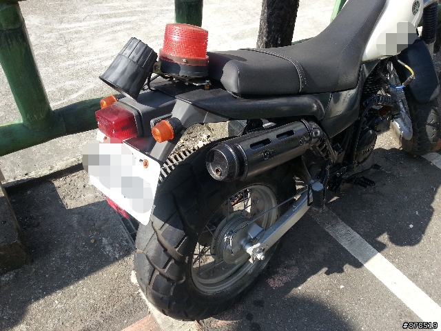 看了就讓人不捨及心疼的YAMAHA TW225(警用機車)