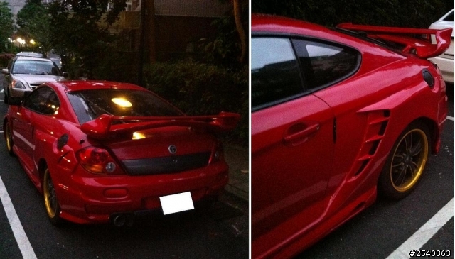 現代 Coupe (Tuscani) 稀有 雙門跑車 (純分享)