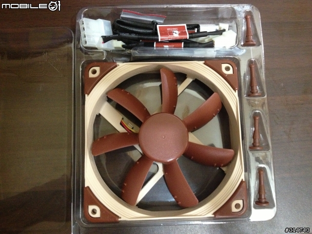 [開箱分享]貓頭鷹Noctua 2013全新款式風扇