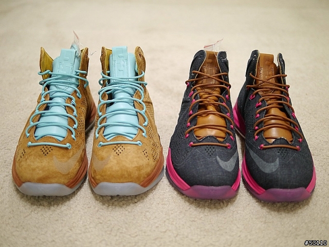 [分享] Nike LeBron X EXT Hazelnut & Denim QS