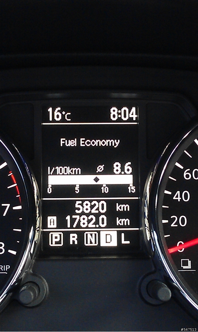 Nissan Rogue 油耗"持續"分享，不定期更新(增加5000、10000、15000km油耗資訊)