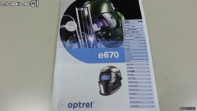 [ 另類開箱 ]Optrel瑞士原廠專業級焊接用帽~~變色龍