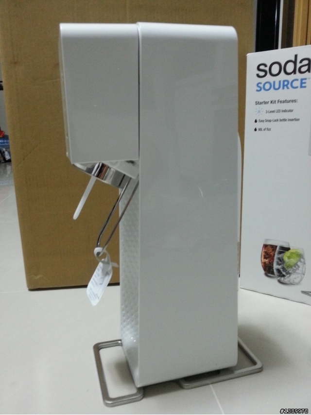 『開箱文』Soda stream 汽泡機 - 夏天解渴、清涼的選擇