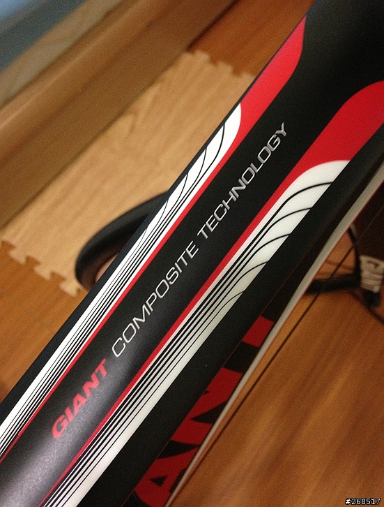 GIANT TCR COMPOSITE 2 2014 消光黑入手 (08/11新手更新心得)