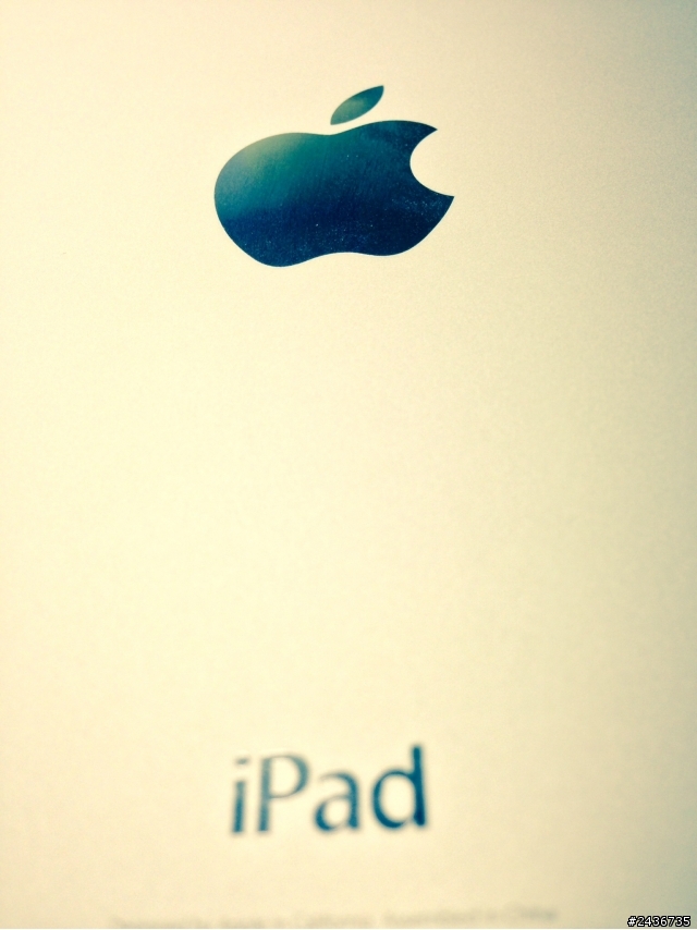 iPad logo材質