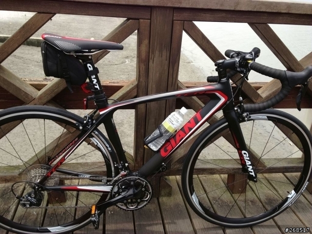 GIANT TCR COMPOSITE 2 2014 消光黑入手 (08/11新手更新心得)