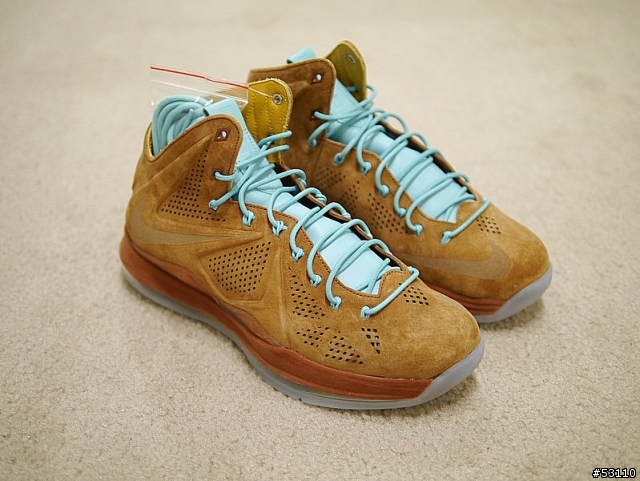 [分享] Nike LeBron X EXT Hazelnut & Denim QS