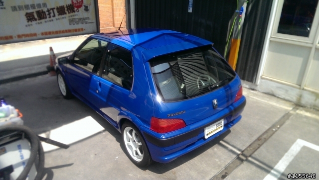註定短暫的故事[翻新中古車]1998 PEUGEOT 106S16 073號