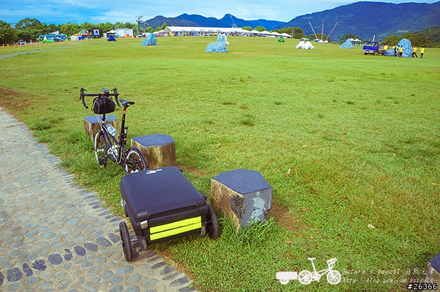 【一個人的旅行】兩鐵台東之旅 bike friday〔伯朗大道、阿智農場、台東熱氣球、鹿野高台、龍田自行車、知本溫泉、卑南豬血湯、徐媽媽蔥油餅〕