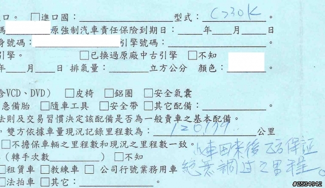 最近有意購入賓士C230K中古車的朋友請注意一下!